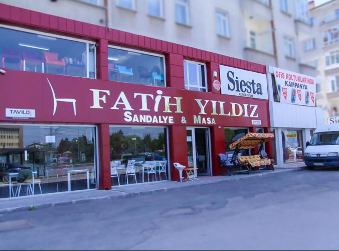 Fatih Yıldız Sandalye Showroom Fotoğraf Çekimi